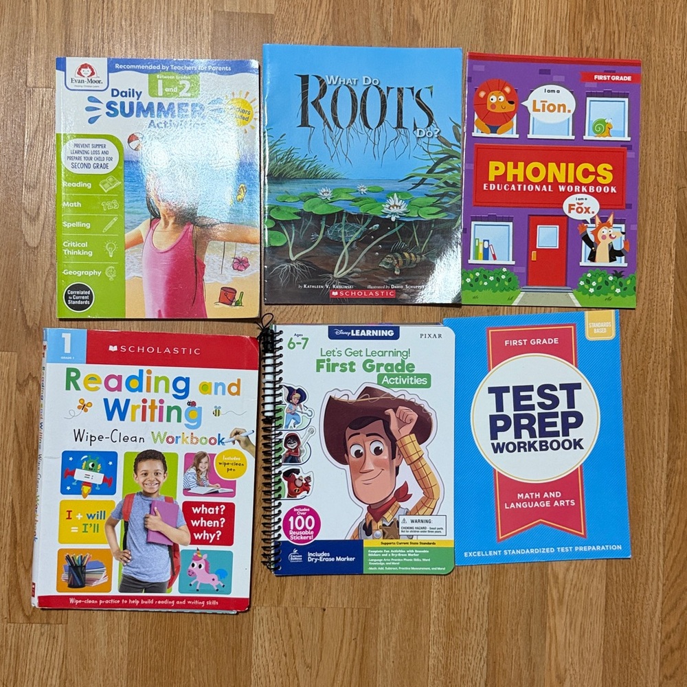 First Grade Workbooks